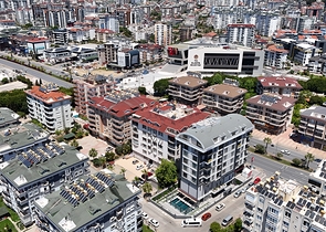 Двухкомнатная квартира 1+1 в современном доме района Оба