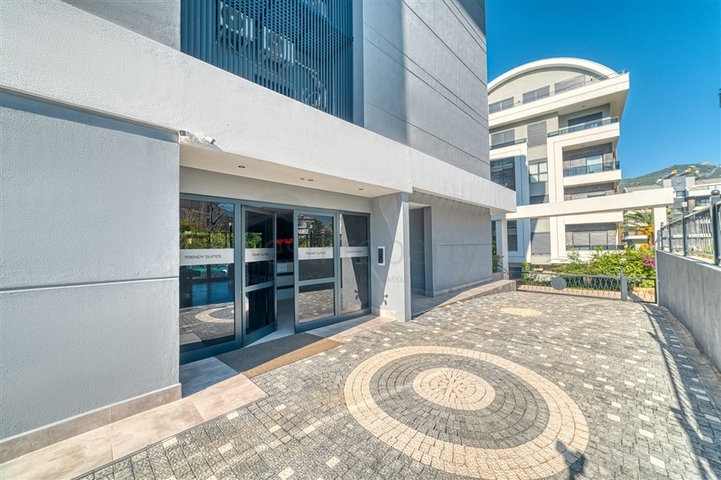 Современная двухкомнатная квартира 1+1 в районе Оба