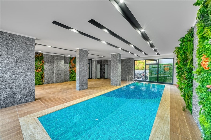 Современная двухкомнатная квартира 1+1 в районе Оба