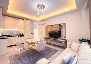 Современная трёхкомнатная квартира 2+1 в центре Аланьи