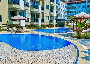 Современная трёхкомнатная квартира 2+1 в центре Аланьи