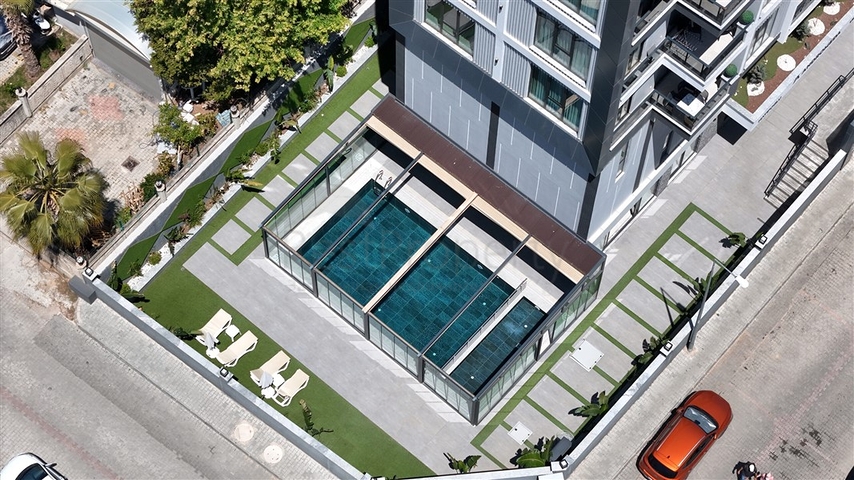 Двухкомнатная квартира 1+1 с мебелью в районе Оба