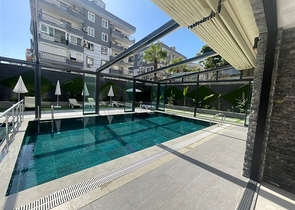 Двухкомнатная квартира 1+1 с мебелью в районе Оба