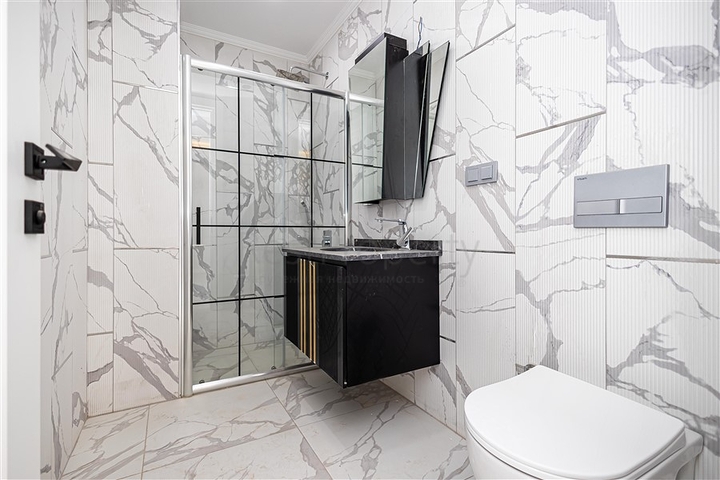 Двухкомнатная квартира 1+1 в современном жилом комплексе района Оба