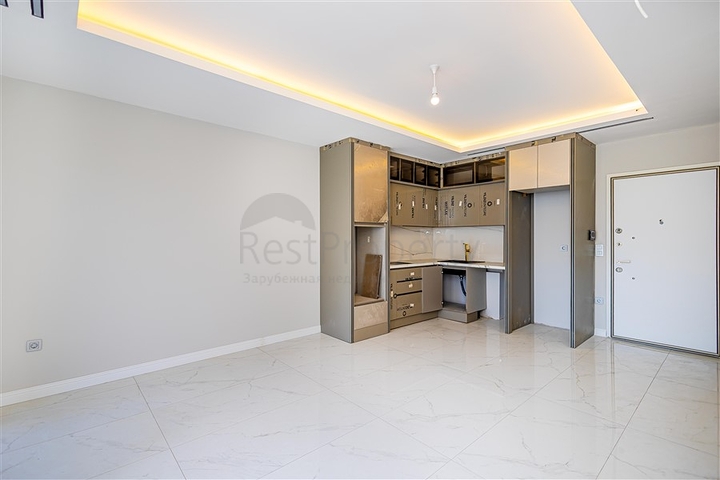 Двухкомнатная квартира 1+1 в современном жилом комплексе района Оба