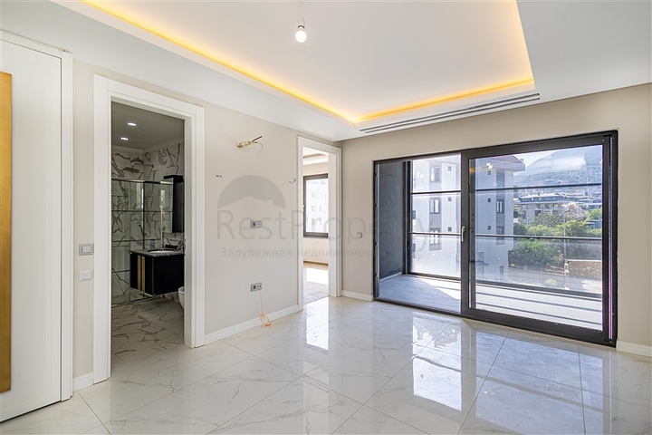 Двухкомнатная квартира 1+1 в современном жилом комплексе района Оба