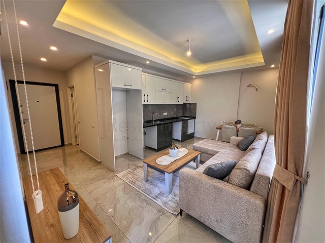 Двухкомнатная квартира 1+1 в центре района Оба