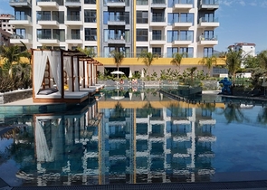 Трёхкомнатная квартира 2+1 в районе Махмутлар