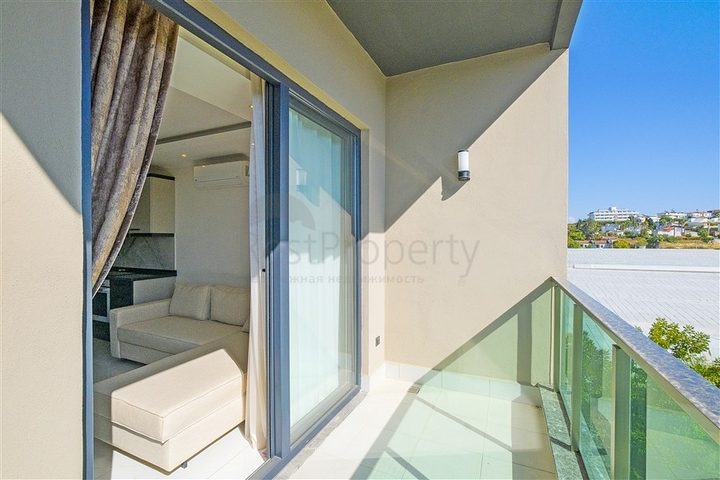 Двухкомнатная квартира 1+1 в районе Авсаллар