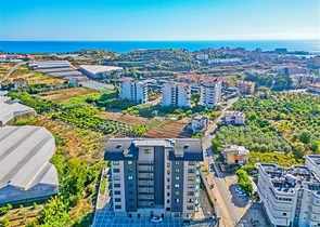 Двухкомнатная квартира 1+1 в районе Авсаллар