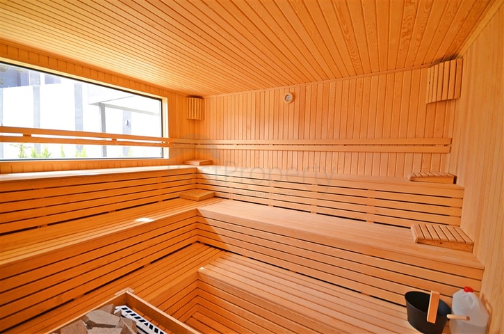 Однокомнатная квартира 1+1 в современном жилом доме района Авсаллар