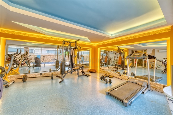 Двухкомнатная квартира 1+1 в центре Аланьи рядом с городской инфраструктурой