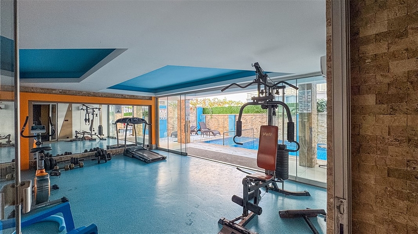 Двухкомнатная квартира 1+1 в центре Аланьи рядом с городской инфраструктурой