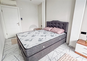 Двухкомнатная квартира 1+1 в центре Аланьи рядом с городской инфраструктурой