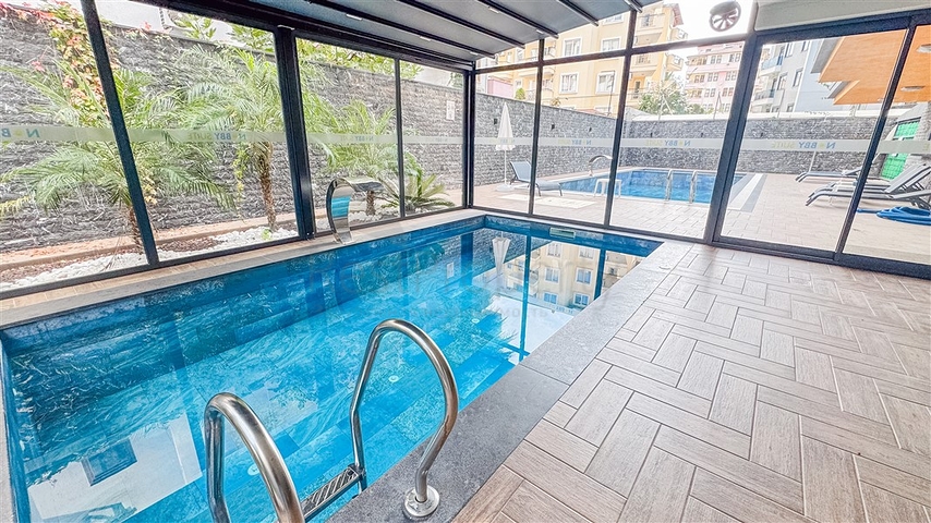 Двухкомнатная квартира 1+1 в центре Аланьи рядом с городской жизнью