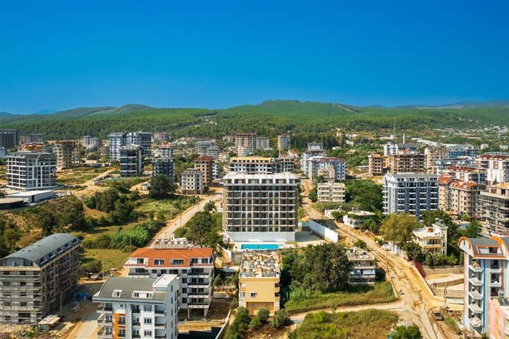 Двухкомнатная квартира 1+1 в районе Авсаллар