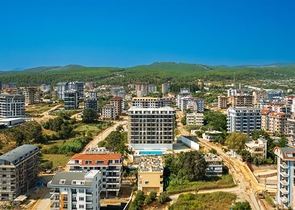 Двухкомнатная квартира 1+1 в районе Авсаллар