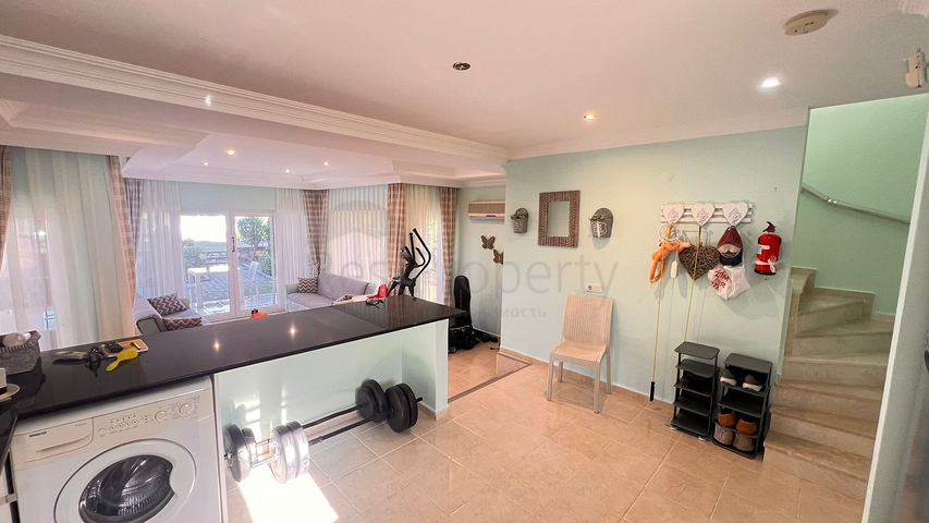 Уютная отдельно стоящая вилла с садом и бассейном в Олюдениз, Фетхие