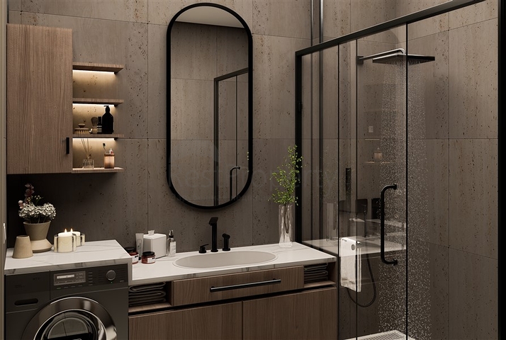 Современные квартиры в новом жилом проекте в районе Кестель