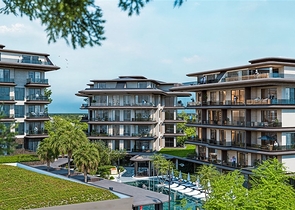 Современные квартиры в новом жилом проекте в районе Кестель