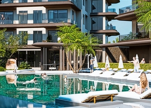 Современные квартиры в новом жилом проекте в районе Кестель