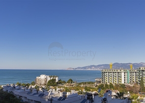 Просторная двухкомнатная квартира с мебелью в районе Каргыджак