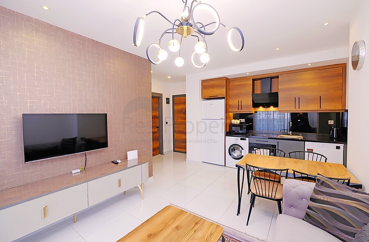 Уютная меблированная квартира 1+1 в современном жилом комплексе