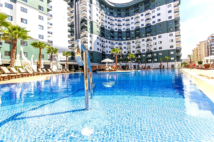 Уютная меблированная квартира 1+1 в современном жилом комплексе