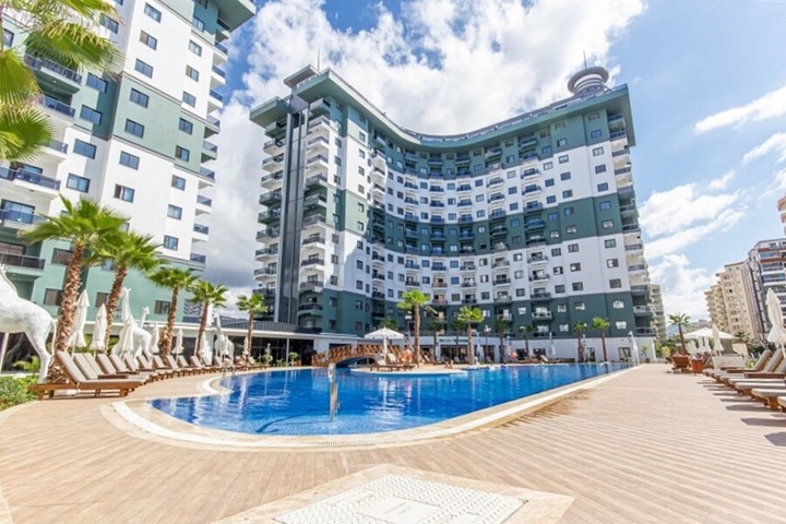 Уютная меблированная квартира 1+1 в современном жилом комплексе