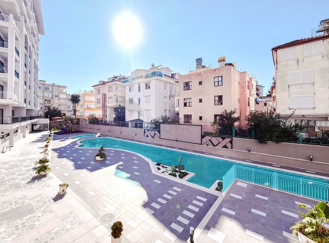 Современная квартира 1+1 в развитом жилом комплексе Аланьи