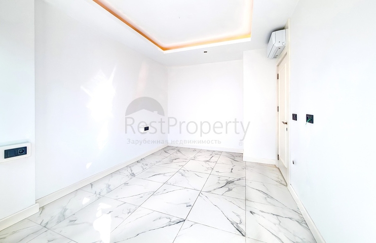 Современная квартира 1+1 в развитом жилом комплексе Аланьи