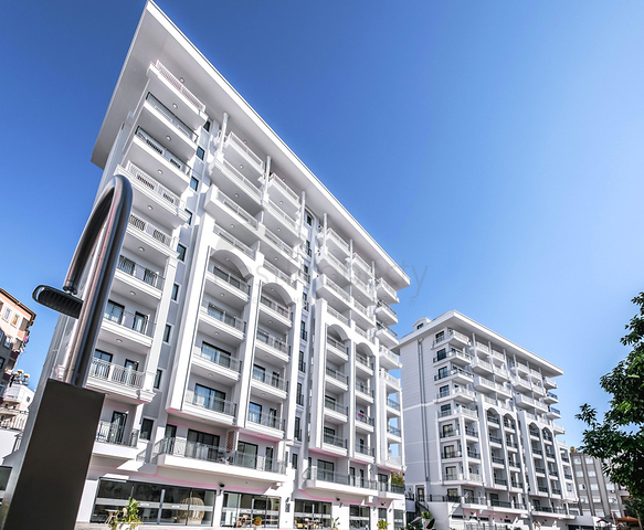 Современная квартира 1+1 в развитом жилом комплексе Аланьи