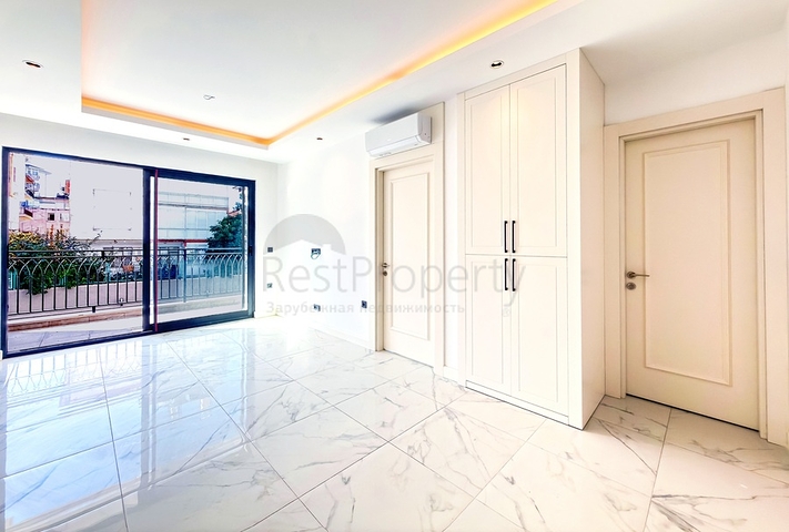 Современная квартира 1+1 в развитом жилом комплексе Аланьи