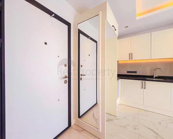 Современная квартира 1+1 в развитом жилом комплексе Аланьи