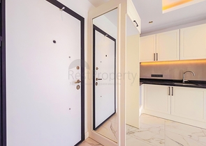 Современная квартира 1+1 в развитом жилом комплексе Аланьи