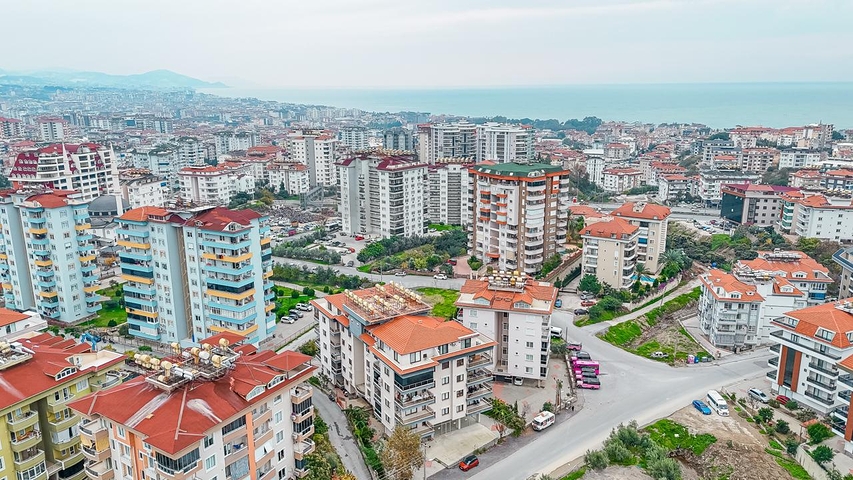 Просторный пентхаус 5+1 в развитом районе Аланьи