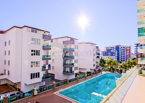 Уютная квартира 2+1 в современном жилом комплексе Тосмура