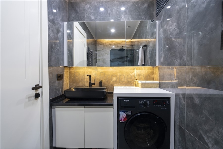 Просторная квартира 3+1 в современном жилом комплексе района Оба