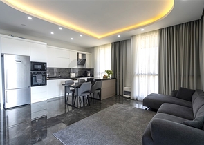 Просторная квартира 3+1 в современном жилом комплексе района Оба