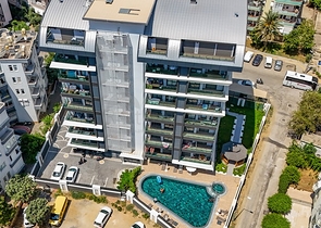 Современная квартира 1+1 в новом доме района Клеопатра