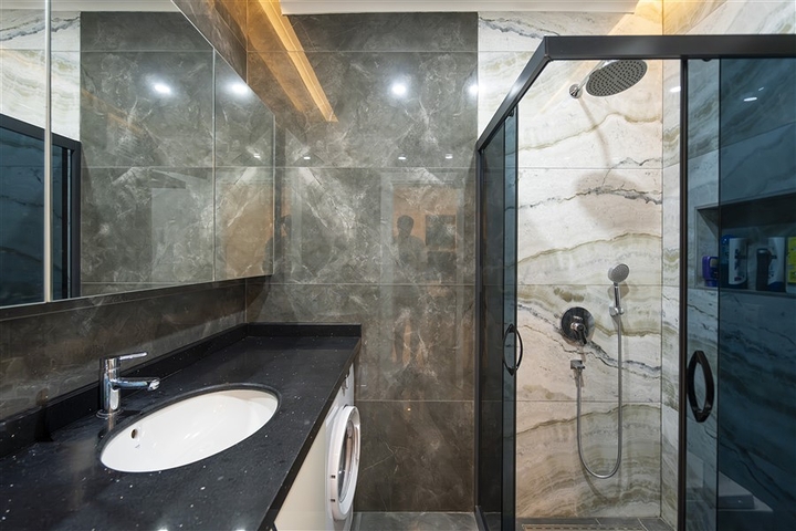 Уютная квартира 1+1 в современном жилом комплексе района Оба