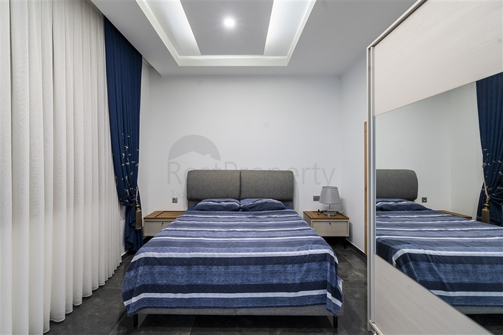 Уютная квартира 1+1 в современном жилом комплексе района Оба