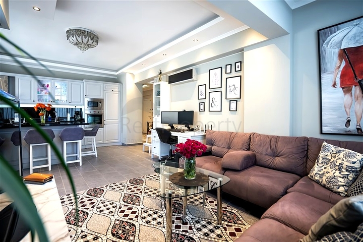 Комфортная 3+1 квартира с развитой инфраструктурой в районе Оба