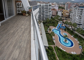 Стильный пентхаус 3+1 с развитой инфраструктурой в районе Джикджилли