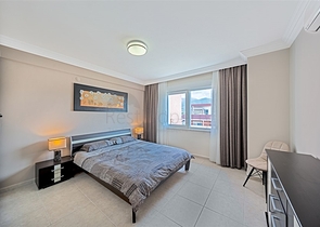 Просторный пентхаус 3+2 с террасой в благоустроенном жилом комплексе района Тосмур