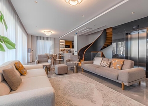 Современная вилла 3+1 с террасой и развитой инфраструктурой в районе Каргыджак