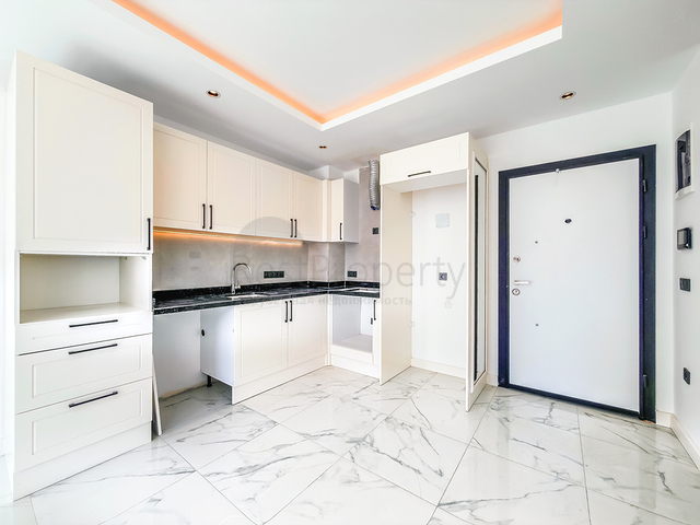 Современная квартира 1+1 в новом жилом комплексе района Клеопатра