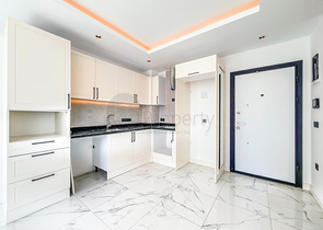 Современная квартира 1+1 в новом жилом комплексе района Клеопатра