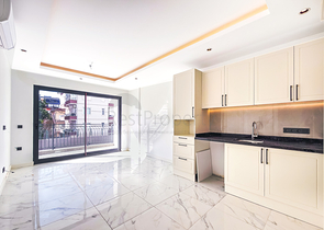 Современная квартира 1+1 в новом жилом комплексе района Клеопатра