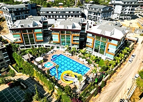 Квартира 3+1 в благоустроенном жилом комплексе района Оба